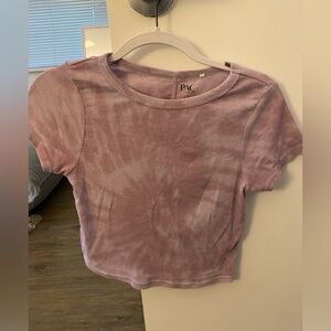 Purple tie dye Pacsun tee size small